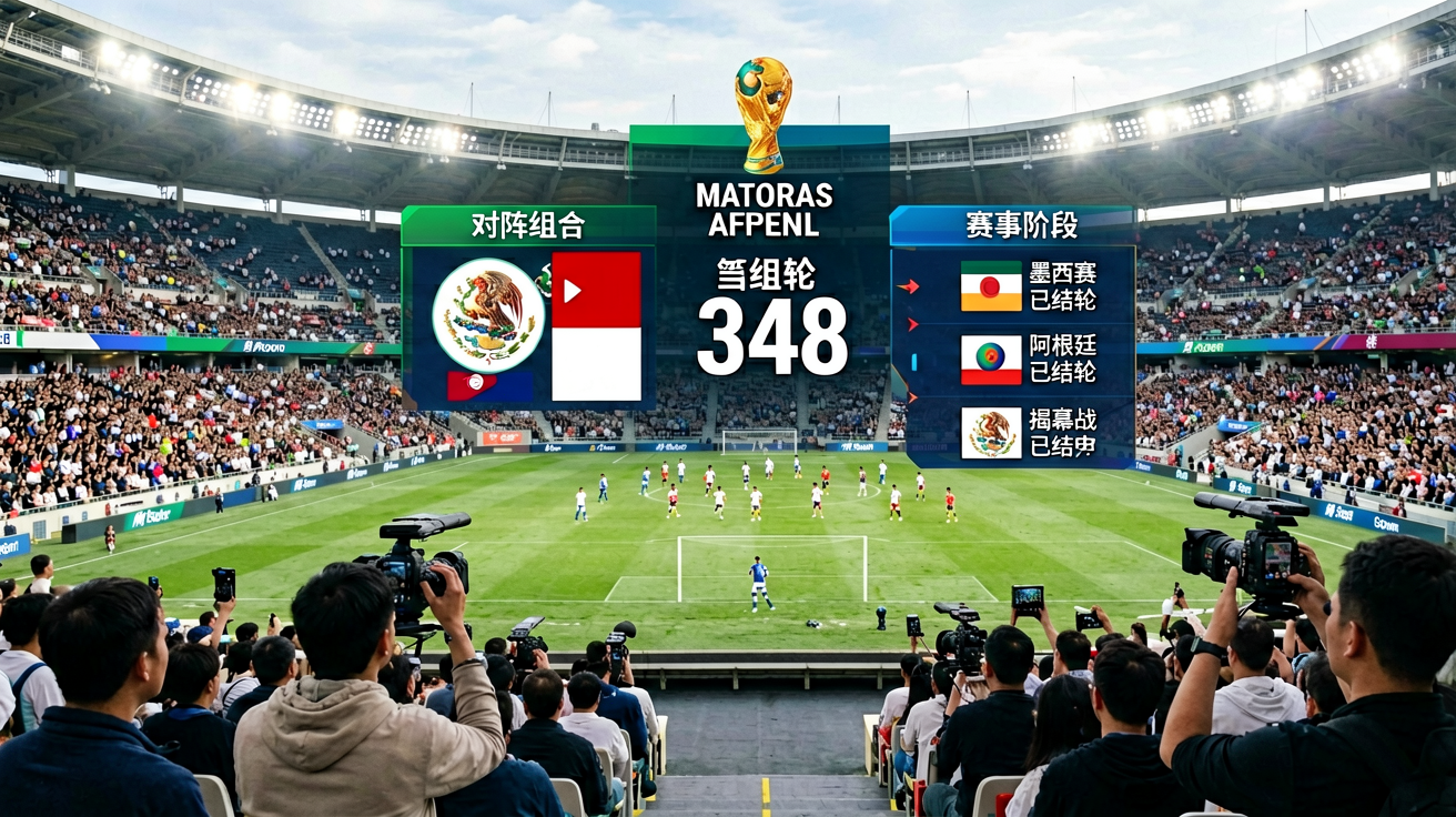2026世界杯直播场馆与实时比分数据墙展示